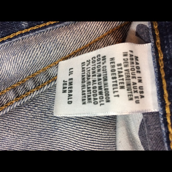 Lucky Brand Bootcut Jeans Sz 2 Embellished Pockets - Picture 4 of 7